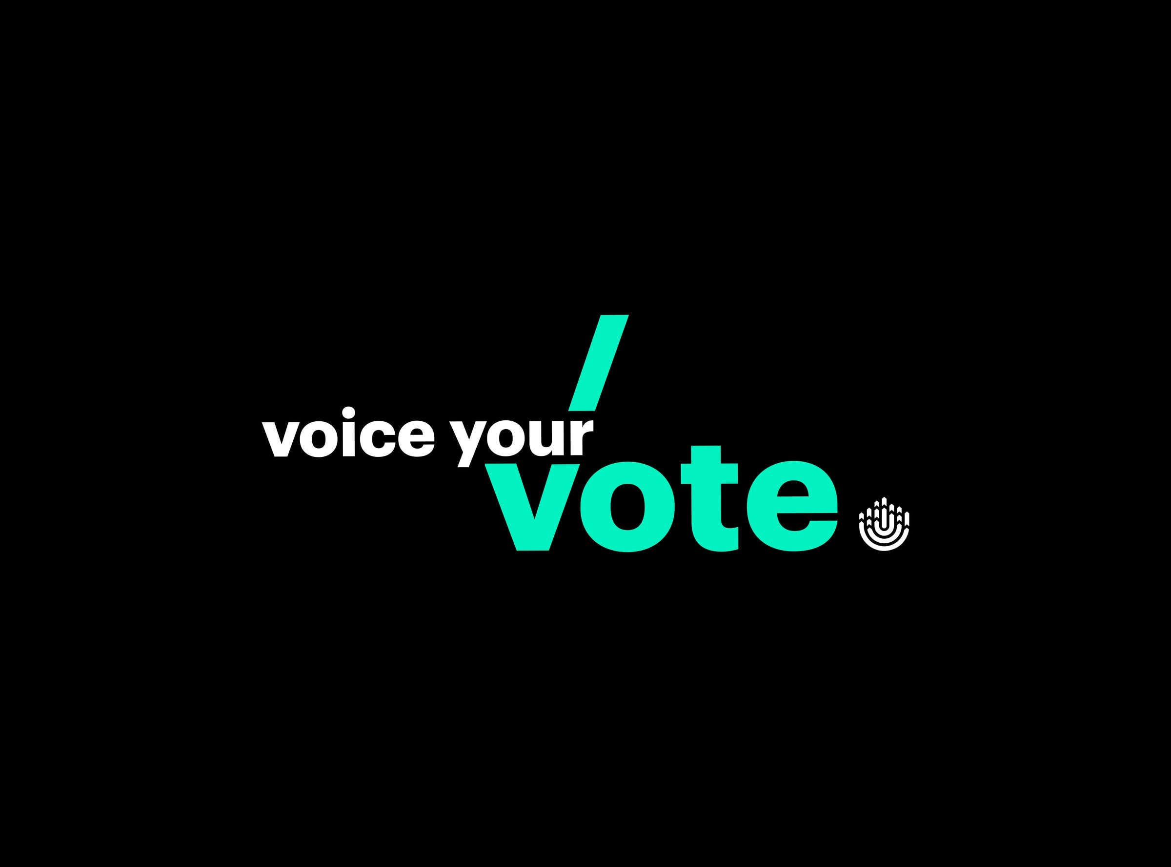 Voice Your Vote campaign logo